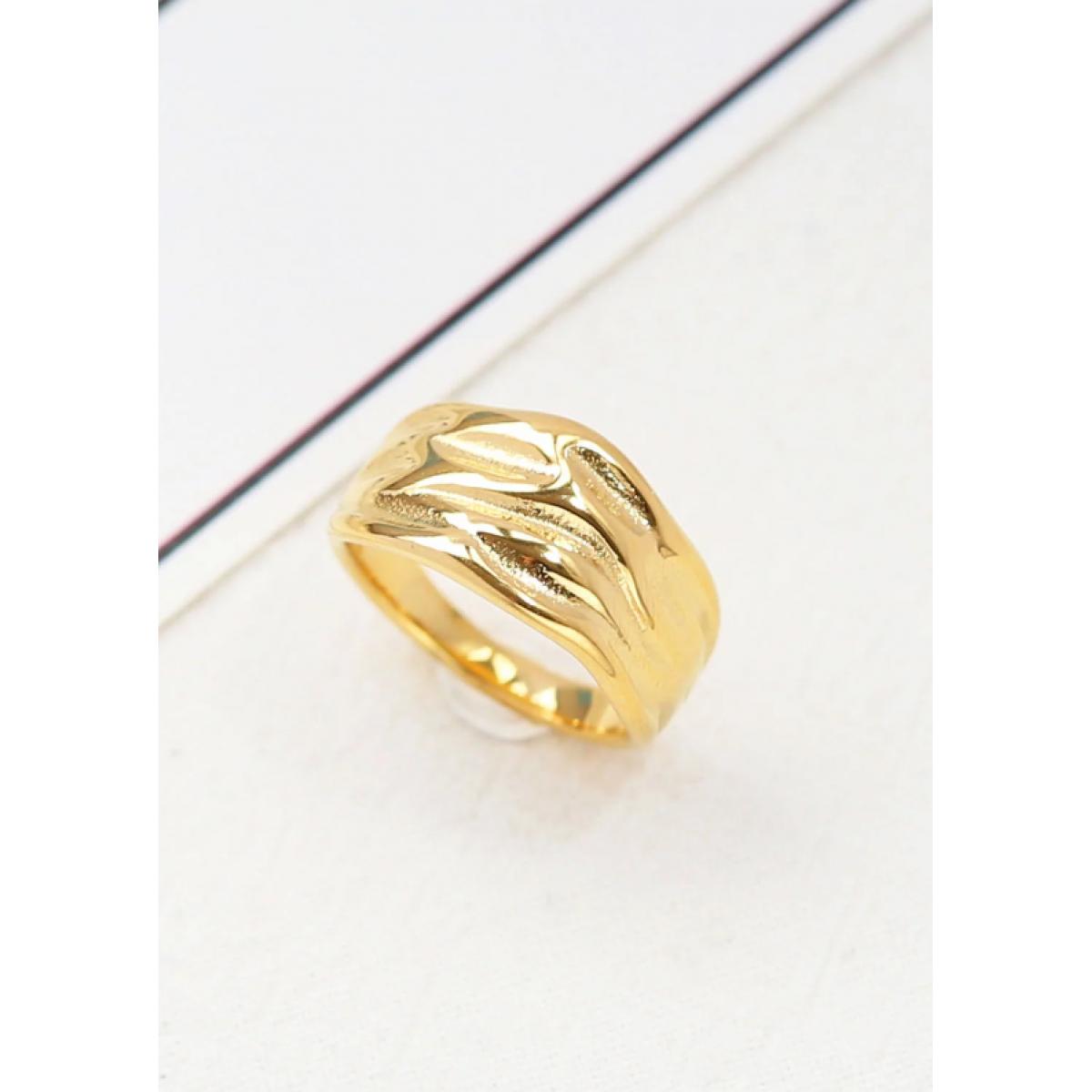 Eleganter Ring, Art2112, Goldfarben.