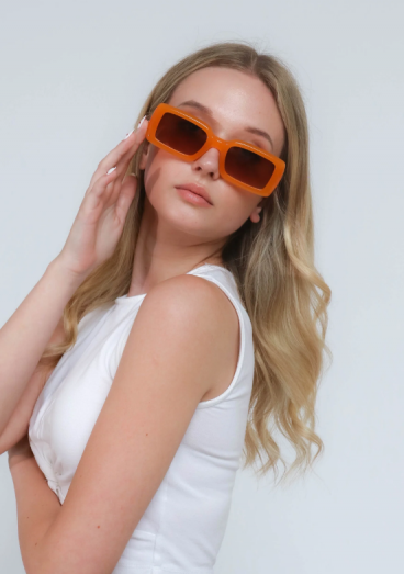Modische Sonnenbrille, ART2167, orange