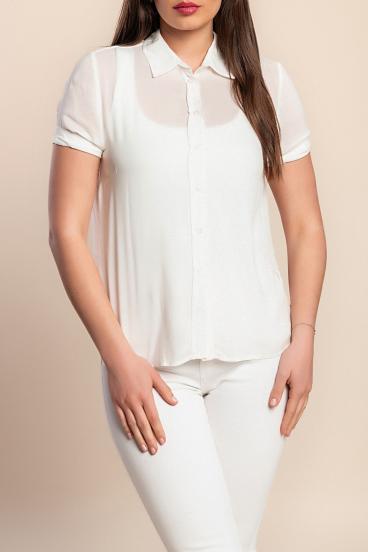 Kurzarmshirt, weiß