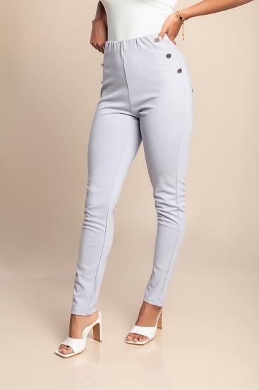 Elegante enge Hose, flieder