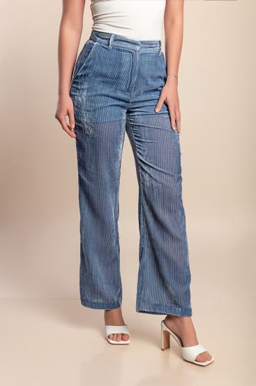 Große Größen Hose, blau