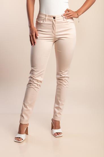 Baumwollhose, apricot
