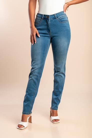 Skinny Jeans, hellblau