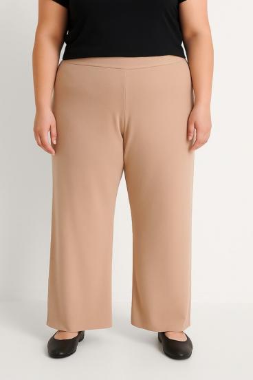 Große Größen Hose, beige