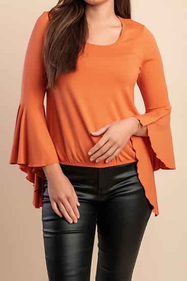 Elegante Bluse, orange