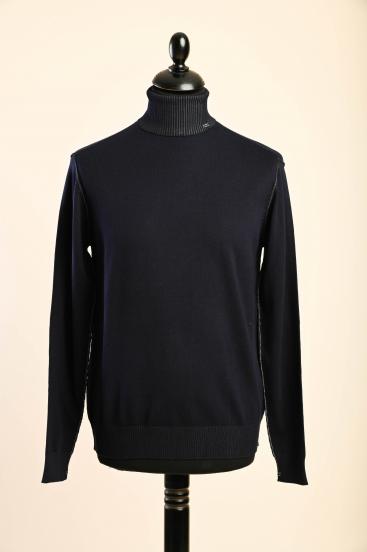 Herrenpullover, Dunkelblau