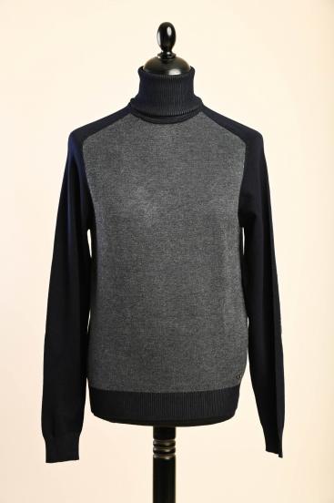 Herrenpullover, Dunkelblau