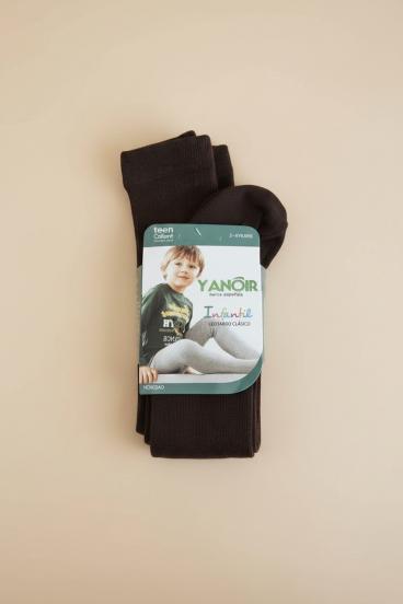 Baumwollstrumpfhose für Kinder, 2-4 Jahre, braun