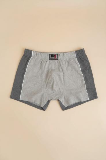 Herren Baumwoll-Boxershorts, Grau