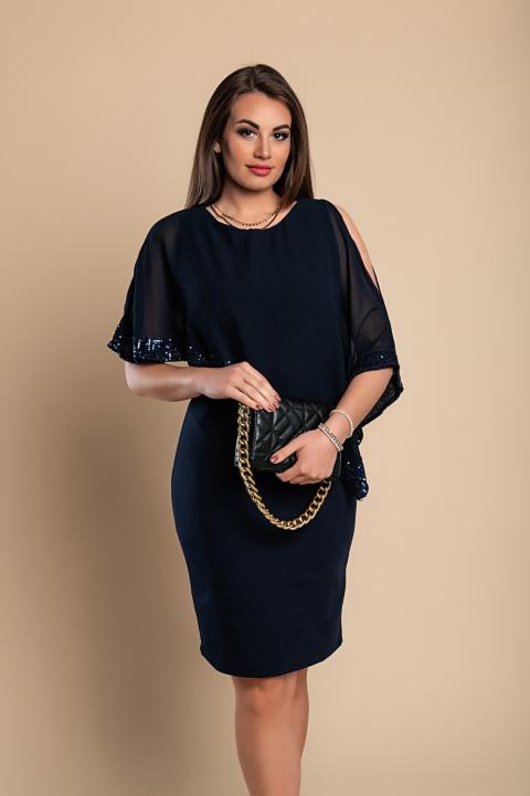Elegantes Kleid  ARLET, blau