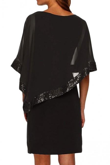 Elegantes Kleid  ARLET, schwarz