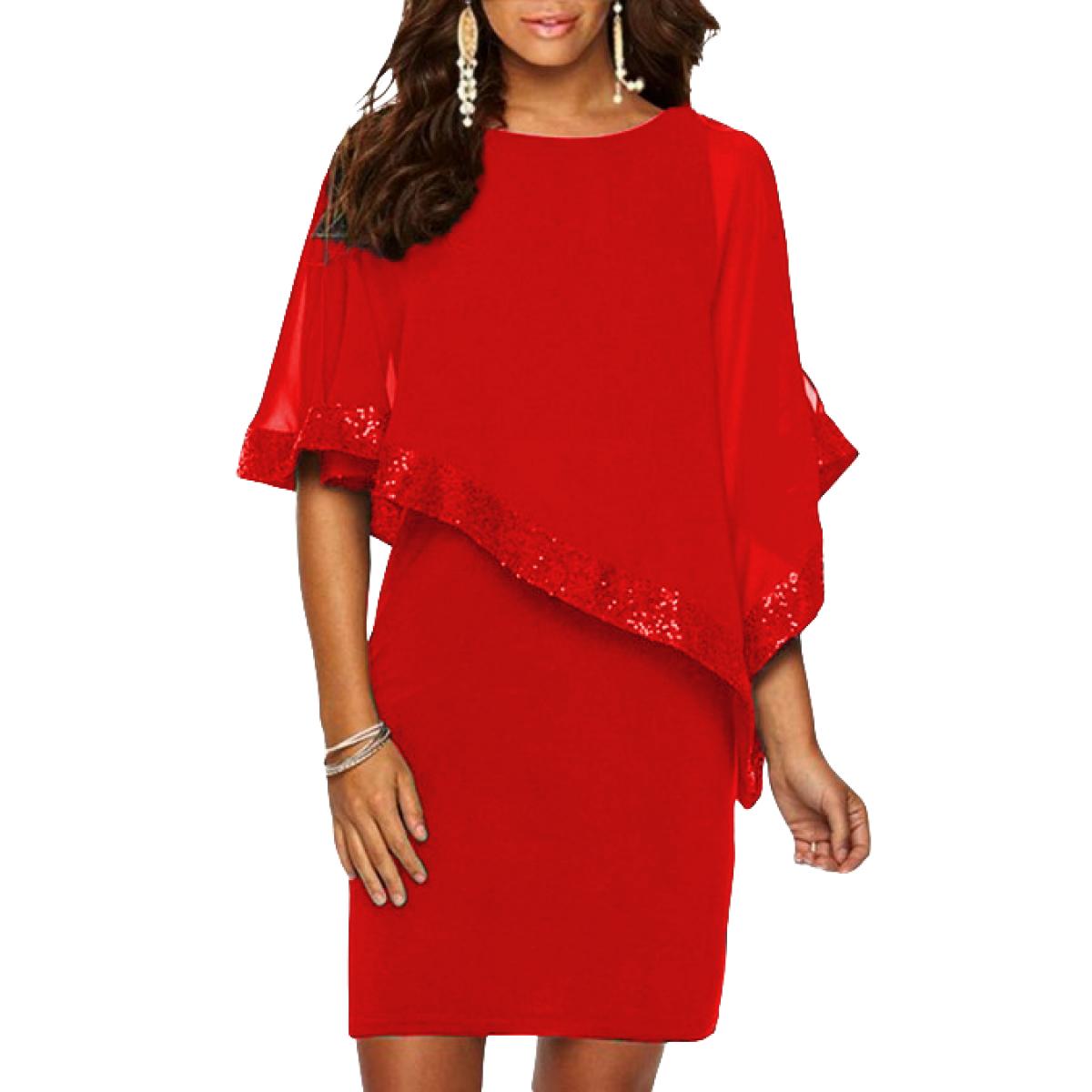 Elegantes Kleid  Arlet, Rot